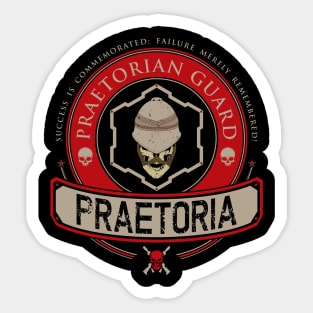 PRAETORIA - ELITE EDITION Sticker